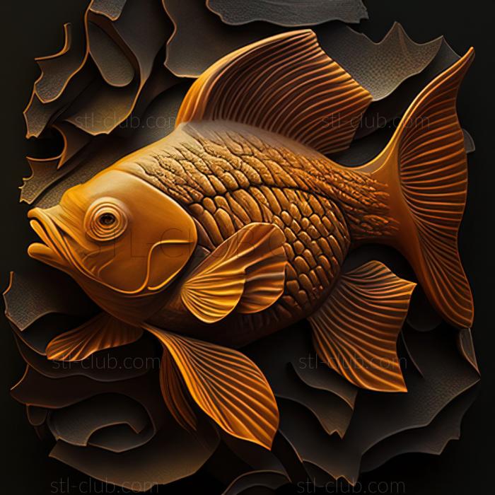 st Chocolate oranda fish